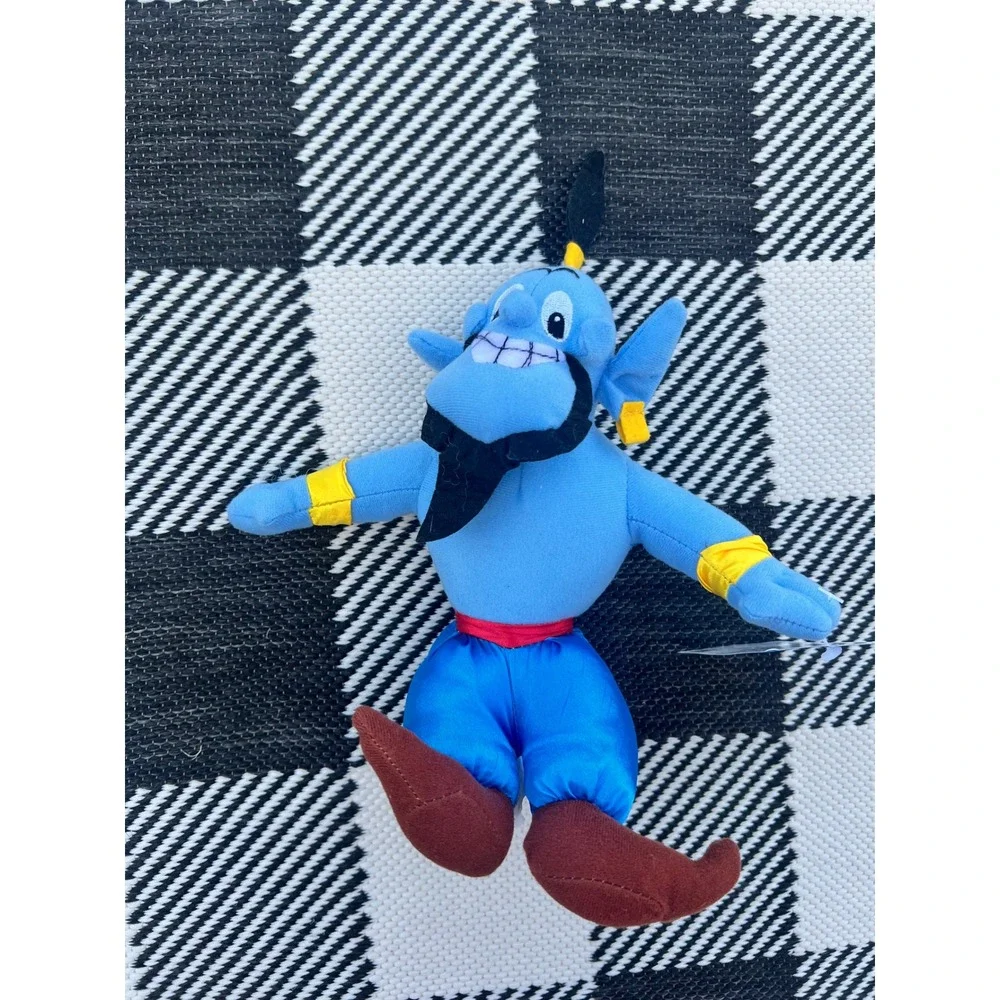 Disney Aladdin Genie Plush Stuffed Toy Blue Toy Factory NWT 10 inch
